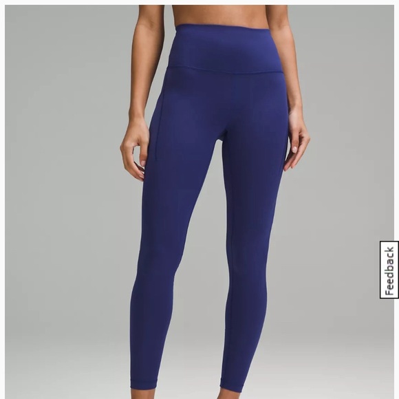 lululemon athletica Pants - LULULEMON pants Crop 23" Purple Size 2